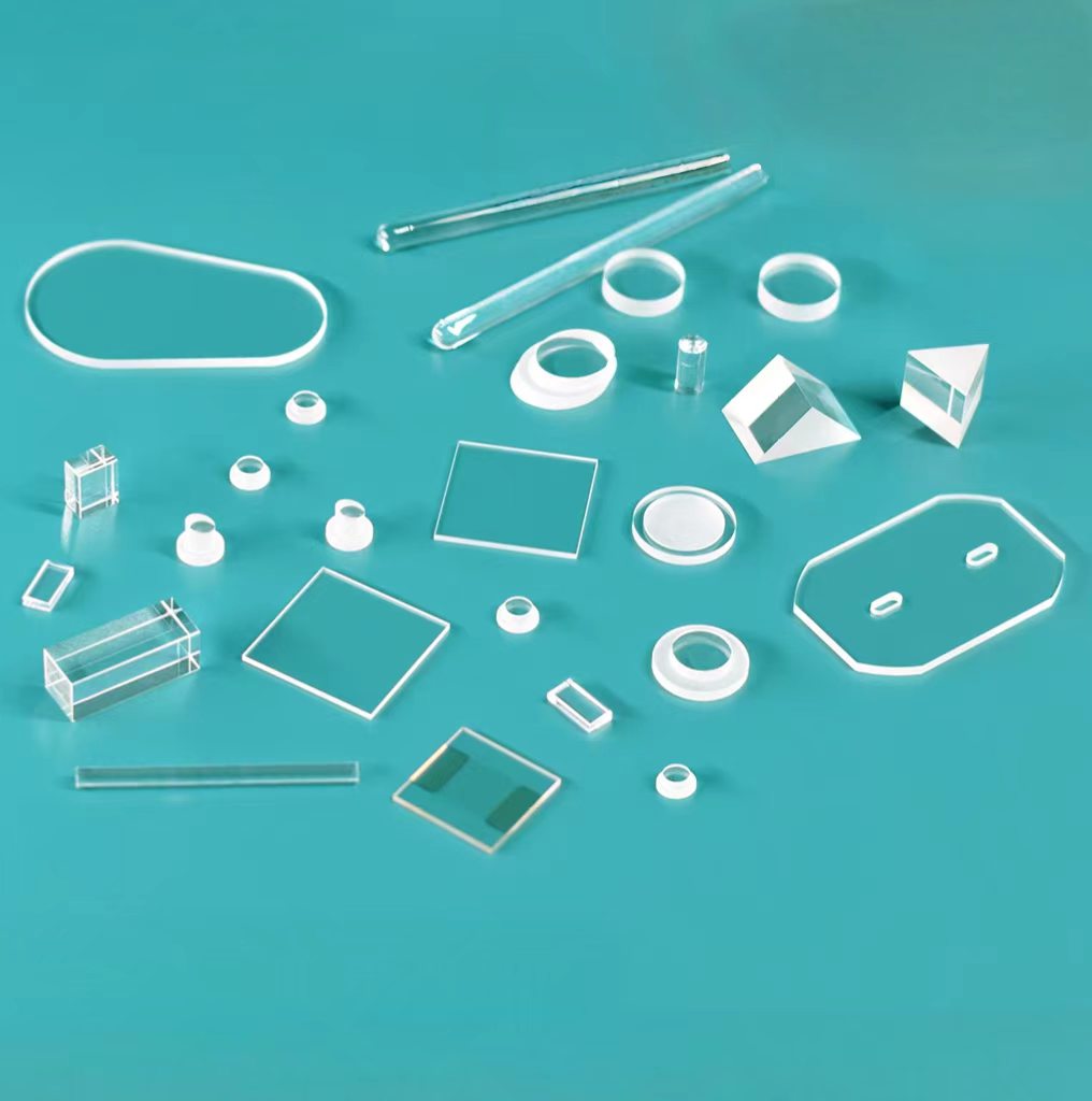 Circular, square, irregular shape optical components