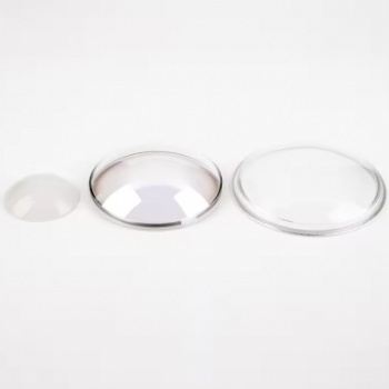 Aspheric sapphire dome