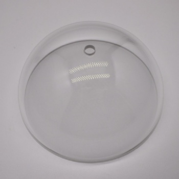 sapphire dome lens with hole