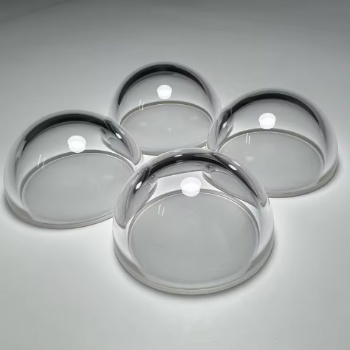 fused silica dome lens