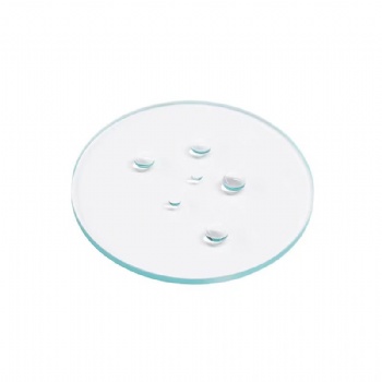 hydrophobic optical glass window