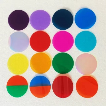 color glass filter